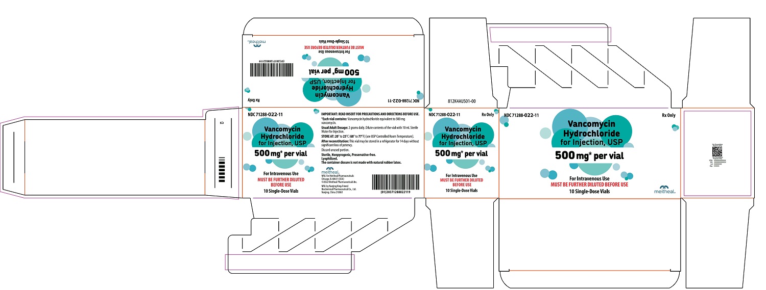 Vancomycin Hydrochloride Injection Powder Lyophilized For Solution