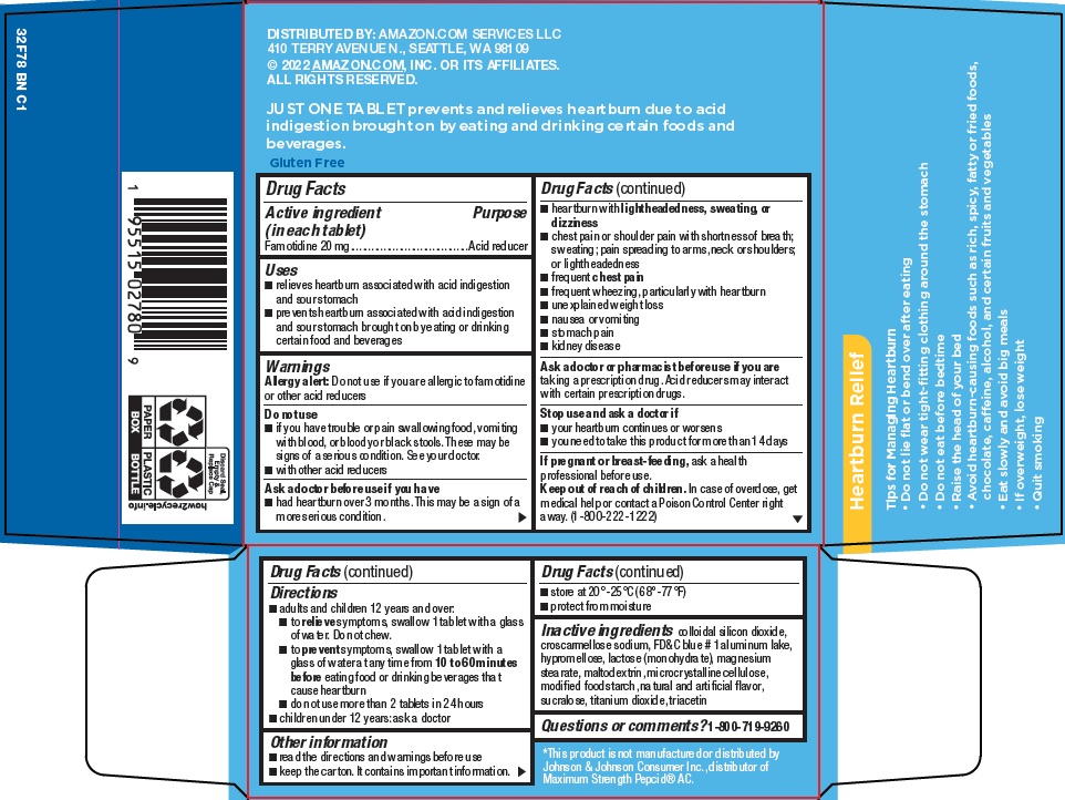 BASIC CARE ACID REDUCER Famotidine Tablet Film Coated