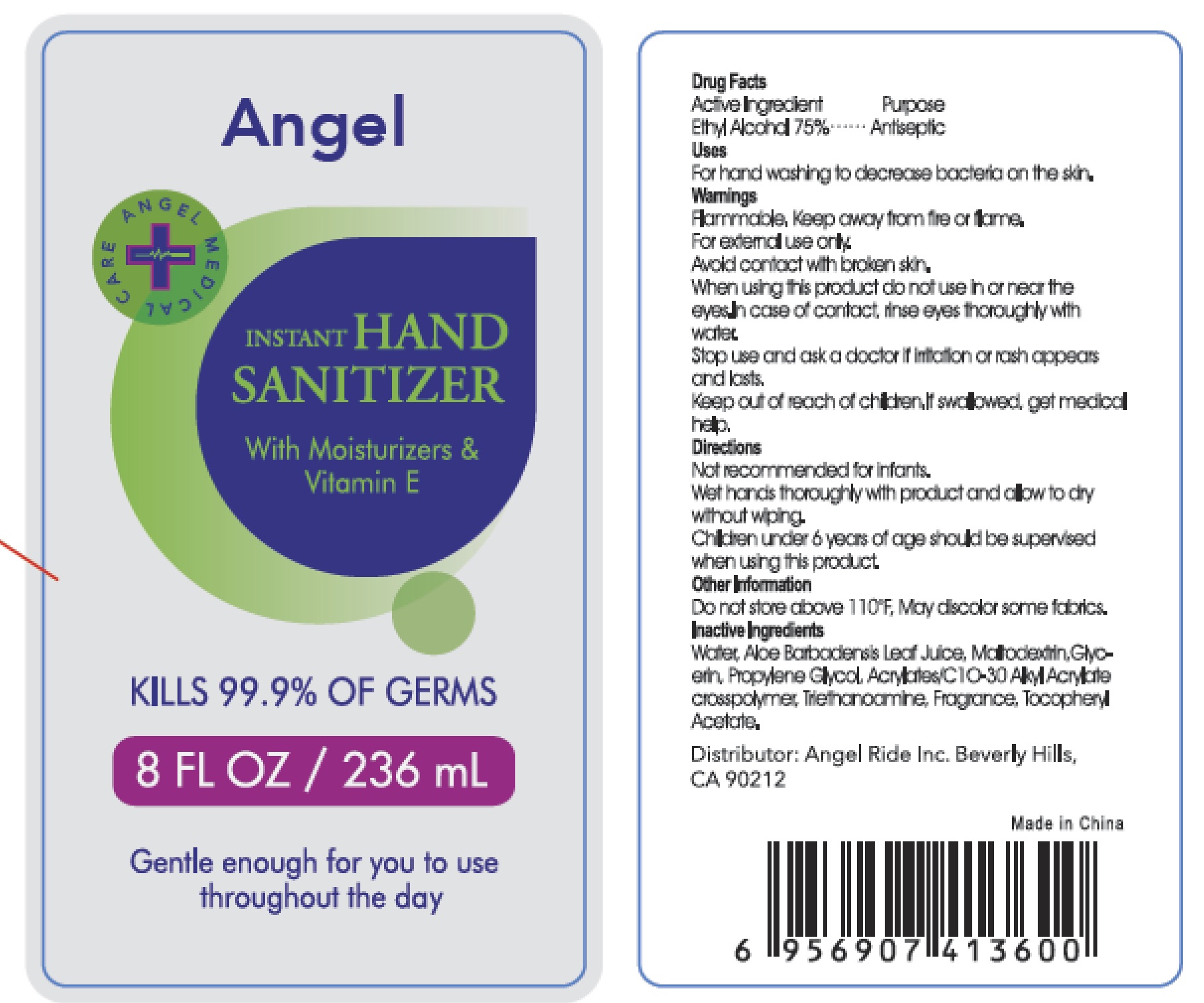 HAND SANITIZER Ethyl Alcohol Gel