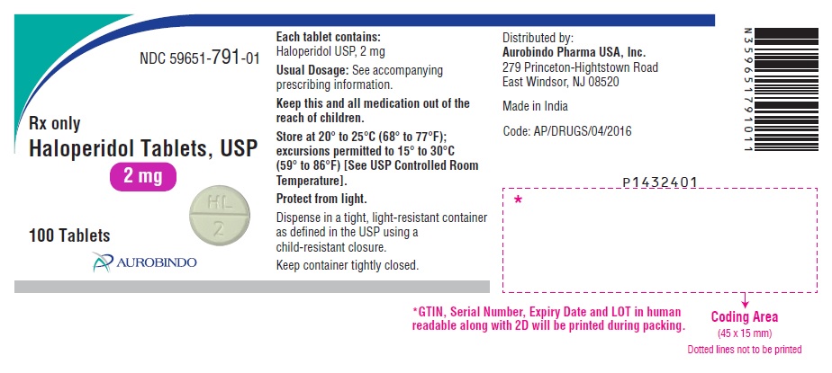 Haloperidol By Aurobindo Pharma Limited Apl Healthcare Limited