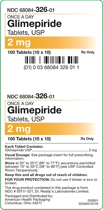 2 mg Glimepiride Tablet Carton