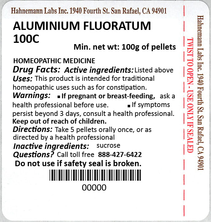 Aluminium Fluoratum 100C 100g