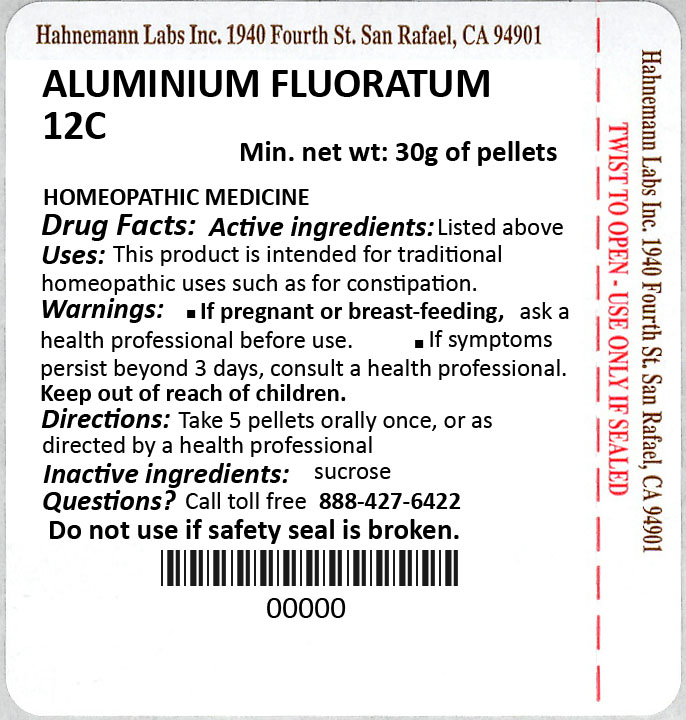 Aluminium Fluoratum 12C 30g