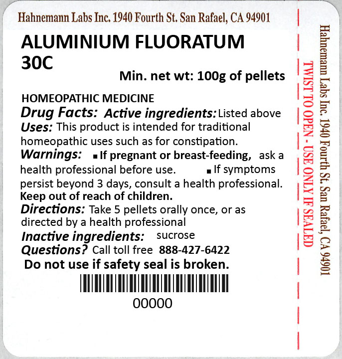 Aluminium Fluoratum 30C 100g