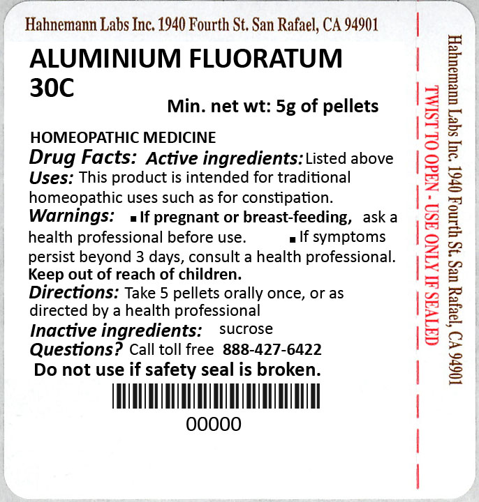 Aluminium Fluoratum 30C 5g