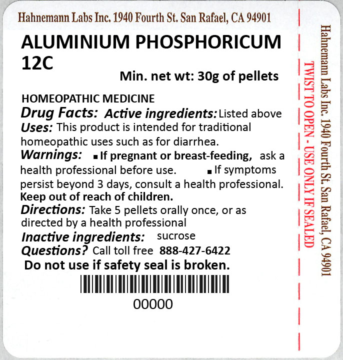 Aluminium Phosphoricum 12C 30g