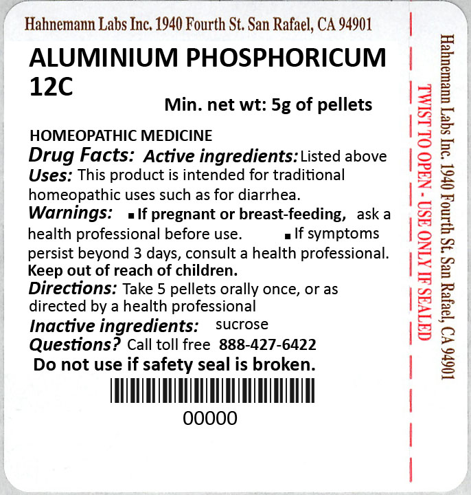 Aluminium Phosphoricum 12C 5g