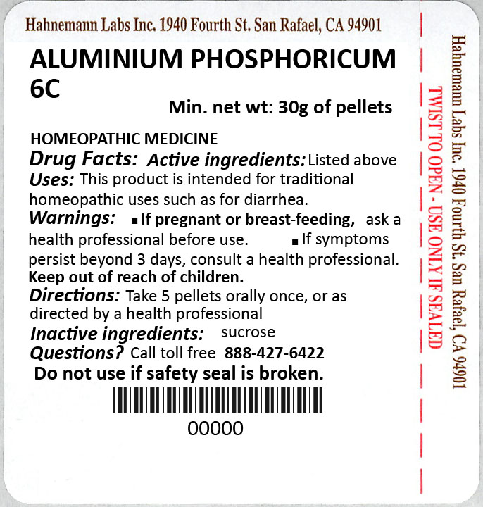 Aluminium Phosphoricum 6C 30g