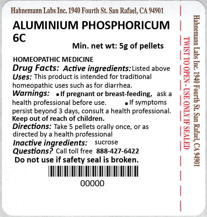 Aluminium Phosphoricum 6C 5g