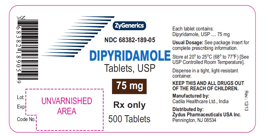Dipyridamole Tablets, 75 mg