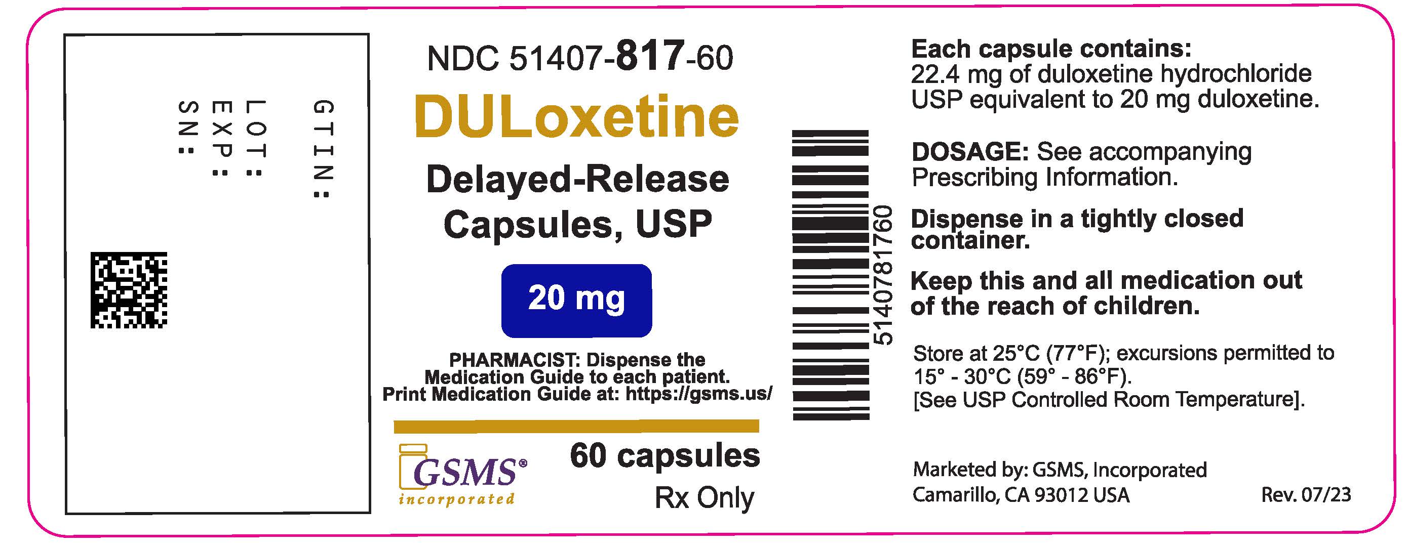 51407-817-60LB - DULOXETINE 20MG DR CAPS - REV 07-23.jpg