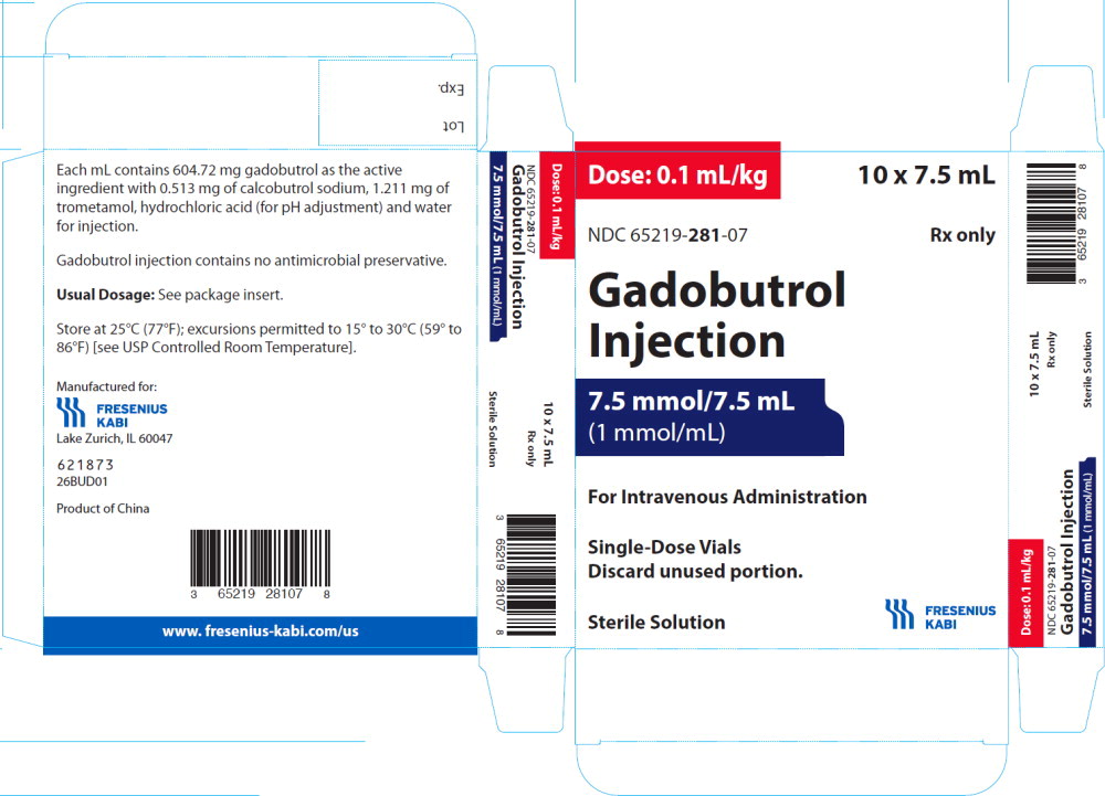 PRINCIPAL DISPLAY PANEL – 7.5 mmol/7.5 mL - Carton
