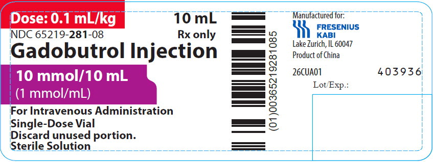 PRINCIPAL DISPLAY PANEL – 10 mmol/10 mL – Vial Label
