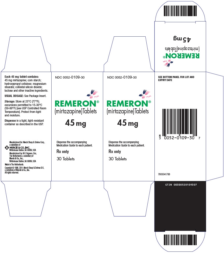 PRINCIPAL DISPLAY PANEL - 45 mg Tablet Bottle Carton