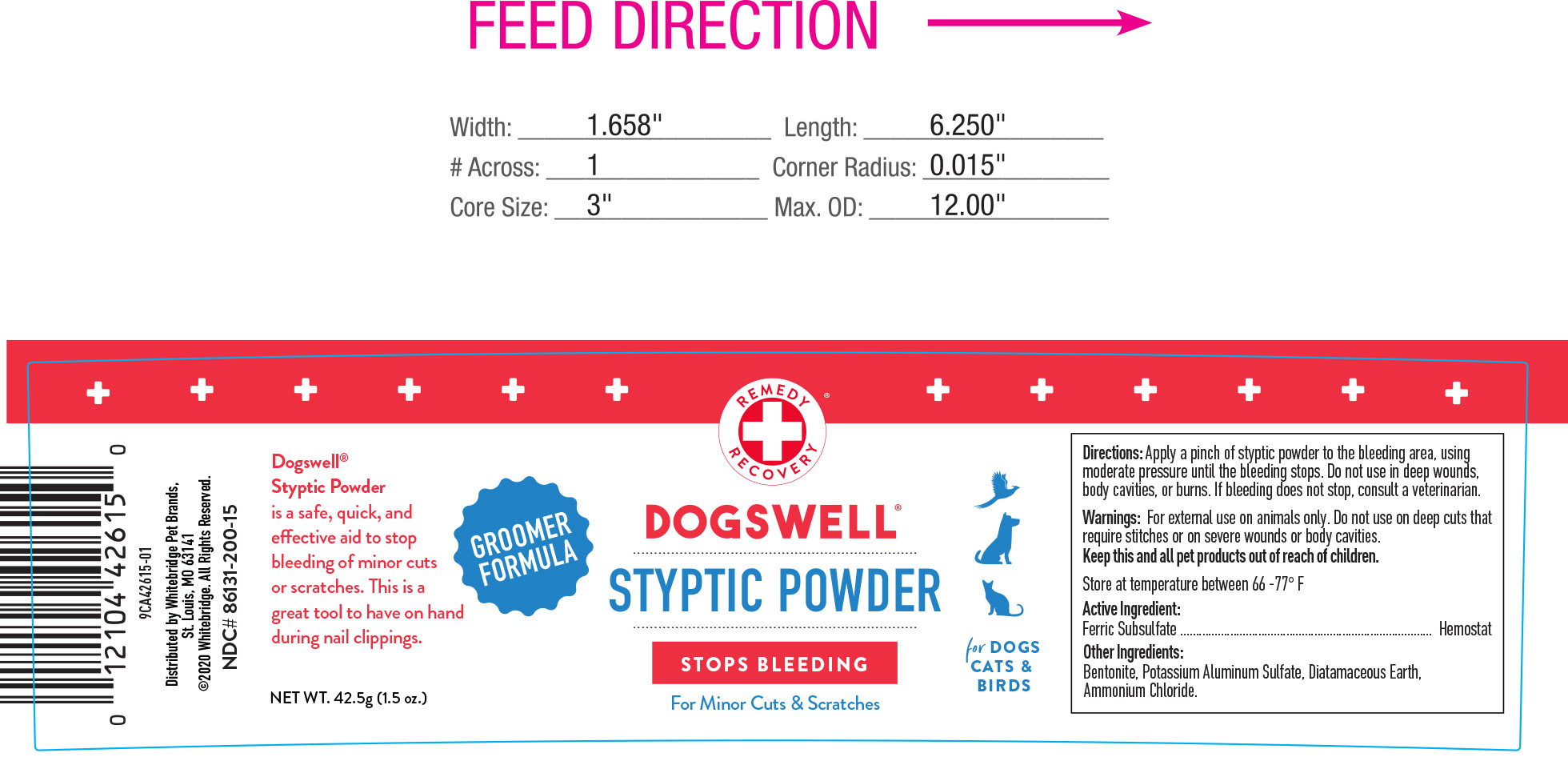 STYPTIC POWDER ferric subsulfate powder