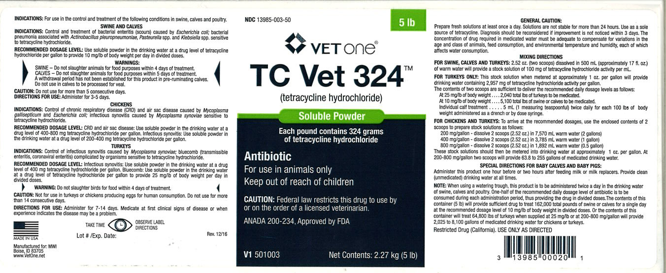 Tetrasol 5lb MWI Label