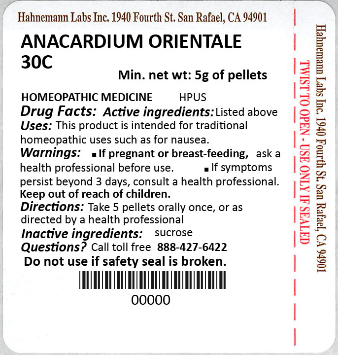 Anacardium Orientale 30C 5g