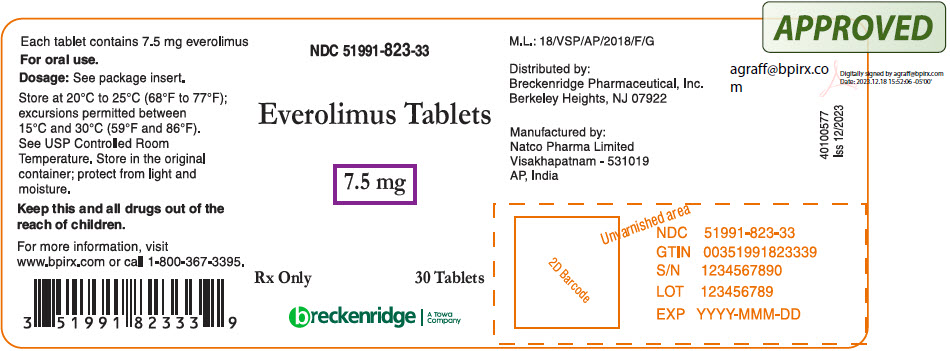 PRINCIPAL DISPLAY PANEL - 7.5 mg Tablet Bottle Label