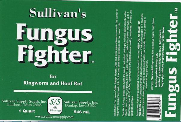 Fungus Fighter Label