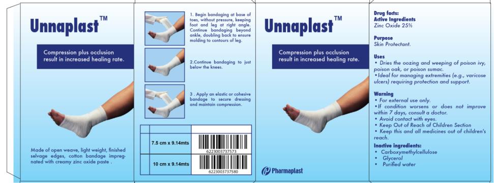 Unnaplast™
Compression Plus occlusion
result in increased healing rate.
7.5 cm x 9.14 mts
10 cm x 9.14 mts
