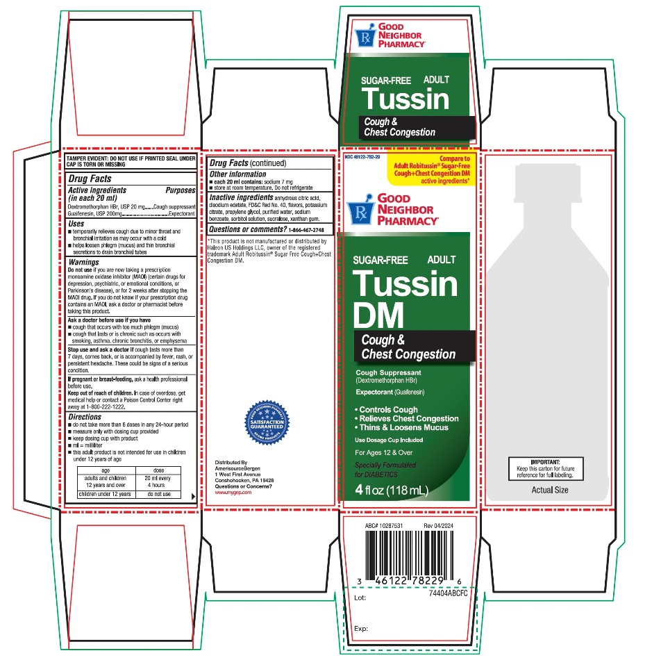 ABC Sugar Free Adult Tussin DM 4 FL OZ