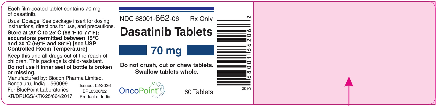 Dasatinib 70mg Tabs Labels Rev 02-2026
