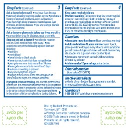 Principal Display Panel
Goody’s® for adults
MAX PAIN RELIEF * 
TRIPLE ACTION
POWDER 
ACETAMINOPHEN 
ASPIRIN (NSAID) / CAFFEINE
PAIN RELIEVER / PAIN RELIEVER AID

TROPICAL CITRUS 
16 STICK PACKS
1 PACK = 1 DOSE
