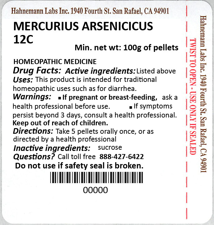 Mercurius Arsenicicus 12C 100g
