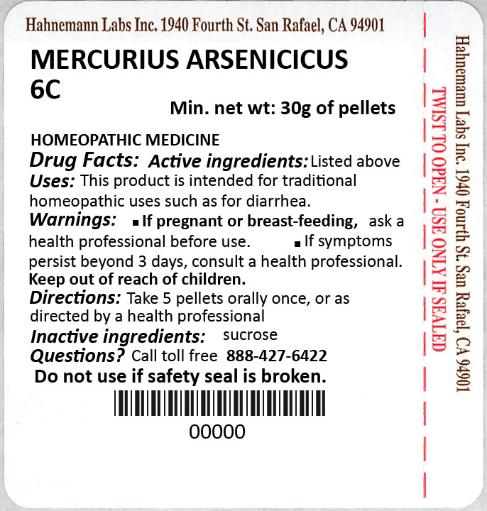Mercurius Arsenicicus 6C 30g