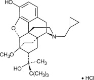 Buprenorphine HCl chemical structure
