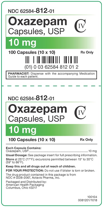 10 mg Oxazepam Capsules Carton