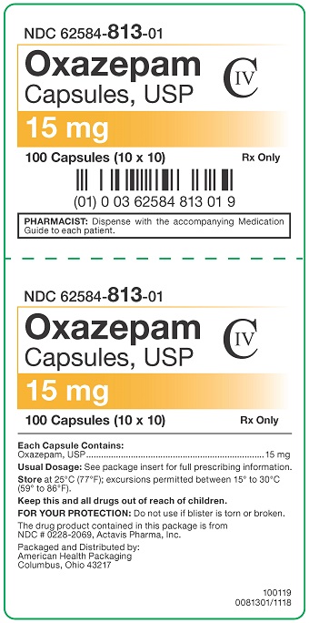 15 mg Oxazepam Capsules Carton