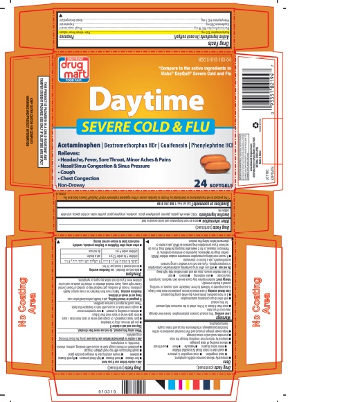 DDM Daytime SEVERE COLD and FLU 24ct