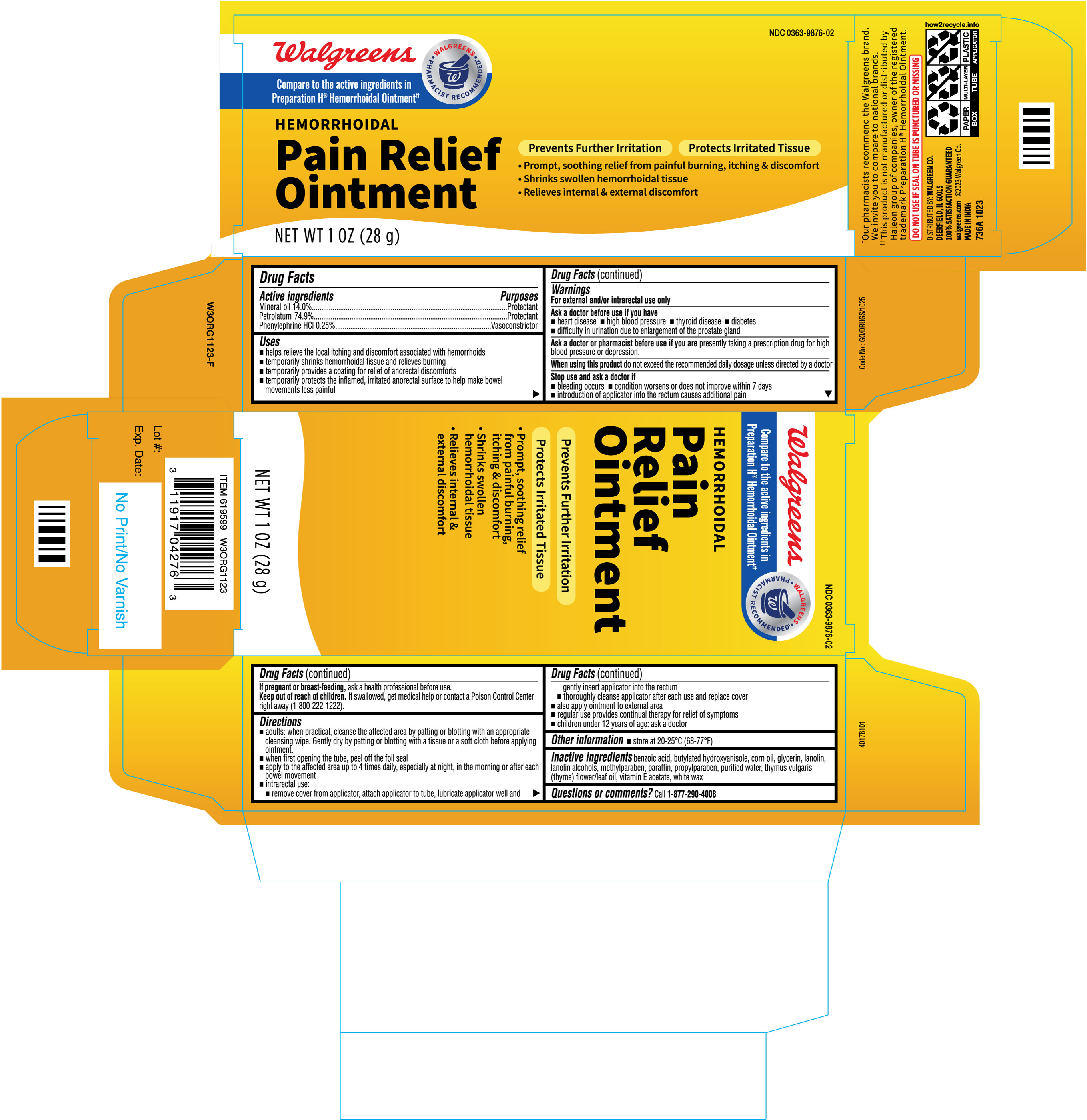 736A-Walgreens-Hemorrhoidal ointment-28g-carton