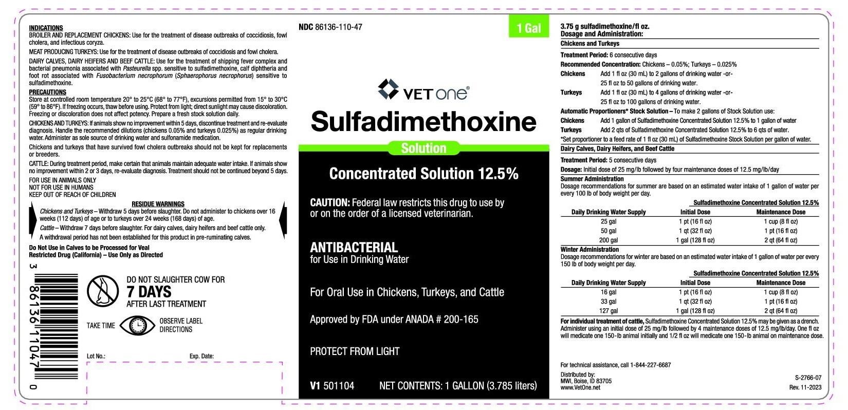 Sulfadimethoxine