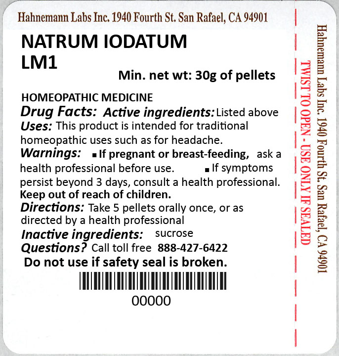Natrum Iodatum LM1 30g