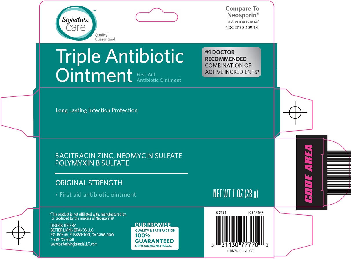 Signature Care Triple Antibiotic Ointment Image 1