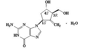 Entecavir Chemical Structure