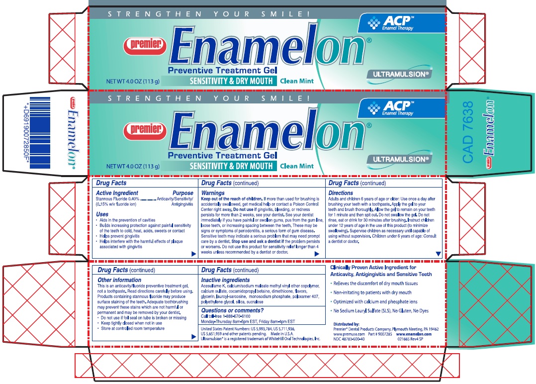 premier Enamelon Preventive Treatment Gel Clean Mint 4.0 OZ (113 g)