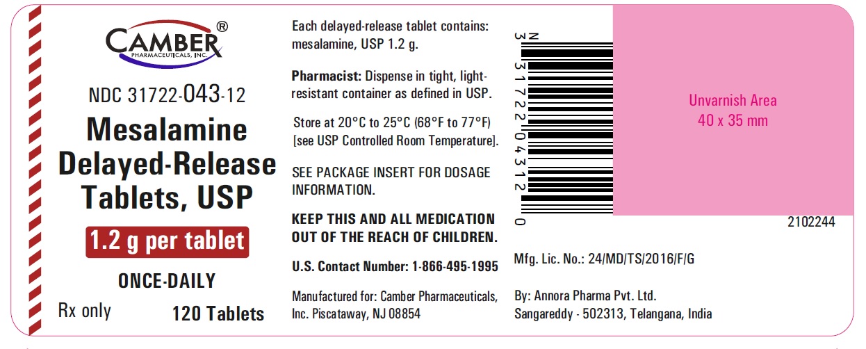 mesalaminedrtablets120tablets