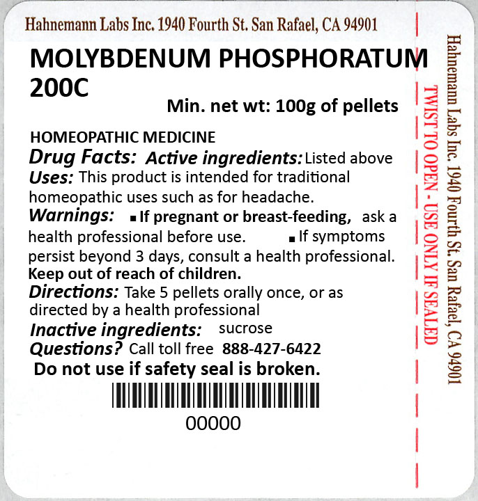 Molybdenum Phosphoratum 200C 100g