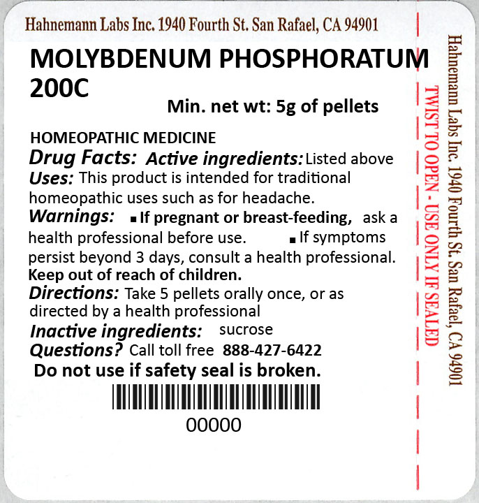 Molybdenum Phosphoratum 200C 5g