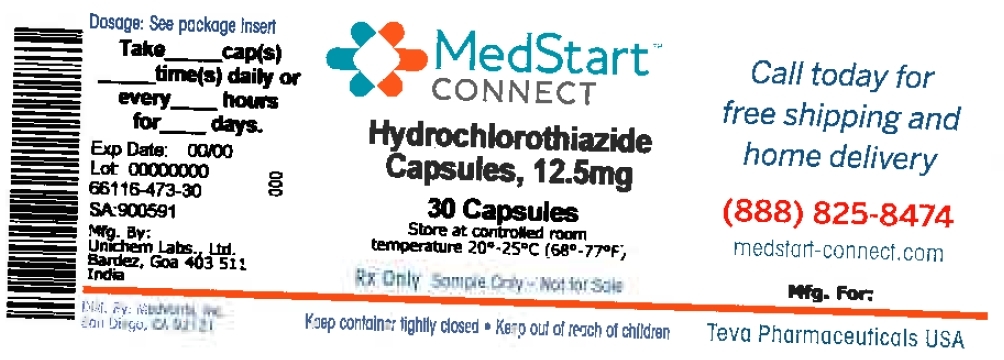 hydrochlorothiazide capsules 12.5mg #30