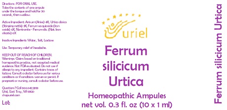 Ferrum Silicicum Urtica Ampule