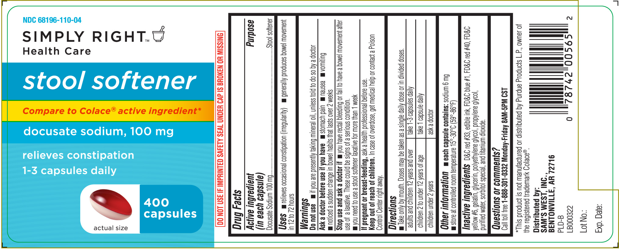 Docusate Sodium 100 mg