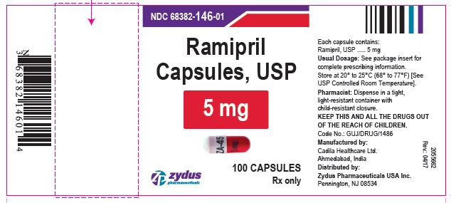 Ramipril Capsules, 5 mg