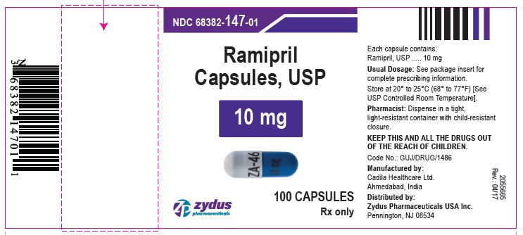 Ramipril Capsules, 10 mg