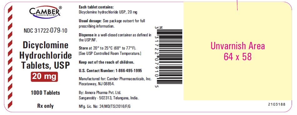 dicyclominehydrichloridetablets20mg1000s
