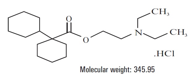 dicyclominehydrichloridetabletsstructure