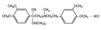 Structure of Verapamil Hydrochloride